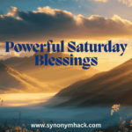 Saturday Blessings