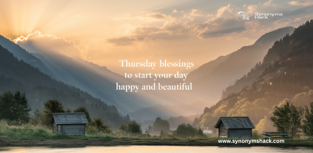 Thursday Blessings