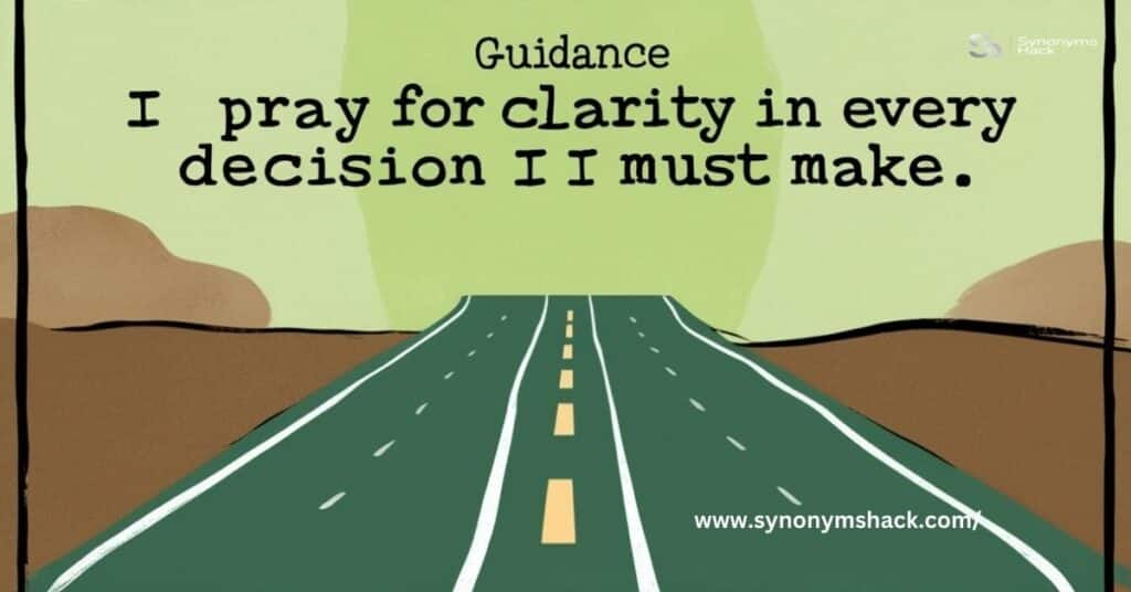 22. Prayers for Guidance in Life Decisions