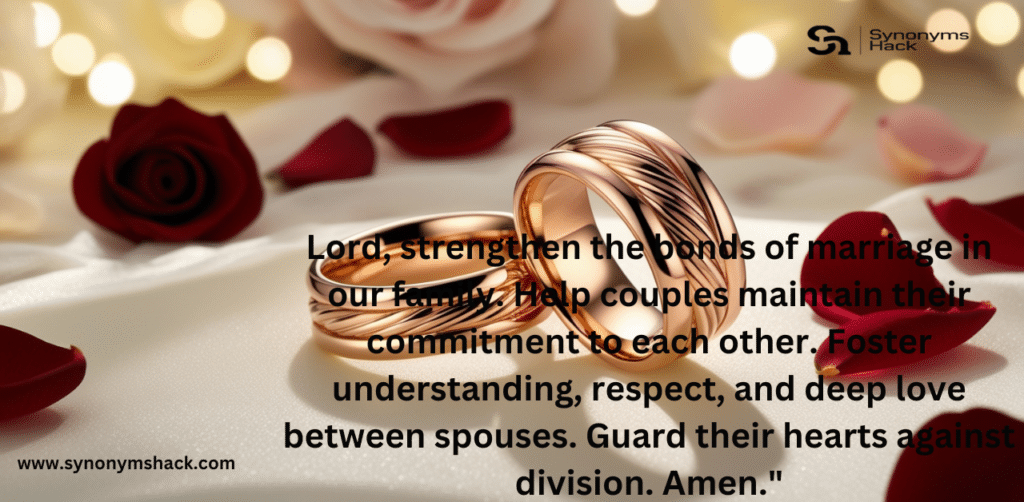 Prayers for Marriage and Partnership